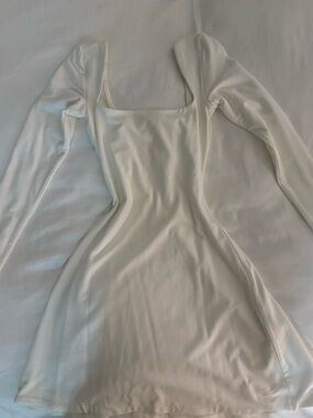 embellished asymmetric corset mini dress in ivory Embellished Asymmetric Corset Mini Dress in Ivory